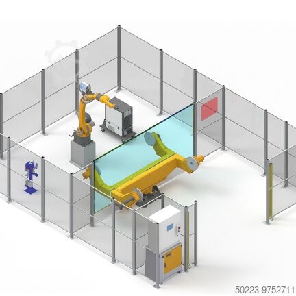 Robot de sudură KUKA / FRONIUS KR8 R-2100-2 KRC4, TPS 500i, KP3-V2H750