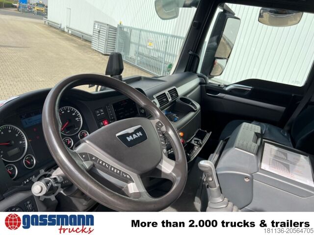 LKW mit Pritsche (offen) MAN TGS 26.360/400 6x2-4 BL, Lenk-/Lift, Kran Atlas AK