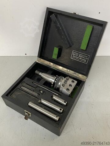 Universal facing and boring head, suitable for DECKEL with MK4 / SK 40 - S20x2, spindle tool, spindl WOHLHAUPTER UPA 3 / 40769