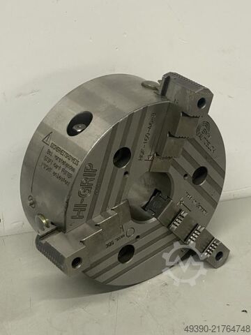 3-klauw wigstaafklauwplaat Ø 165 mm - Zo goed als nieuw, krachtspanplaat SMW AUTOBLOK HGF 160-45-3 HI GRIP