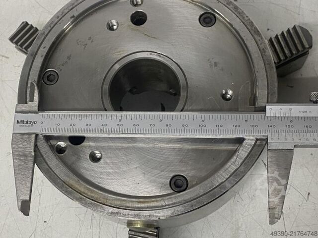 3-klauw wigstaafklauwplaat Ø 165 mm - Zo goed als nieuw, krachtspanplaat SMW AUTOBLOK HGF 160-45-3 HI GRIP