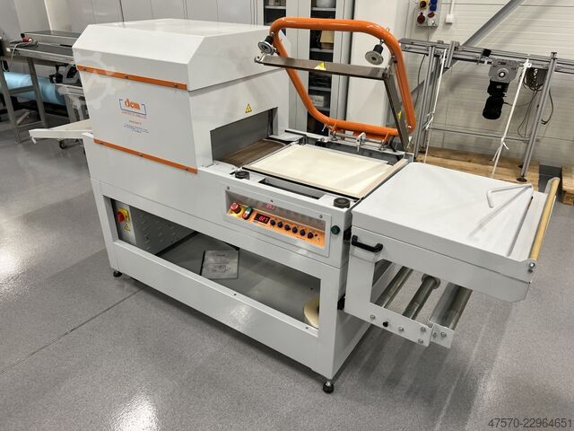 Machine d'emballage sous film DEM GP4520 APM Angle Sealer with Shrink Tunnel