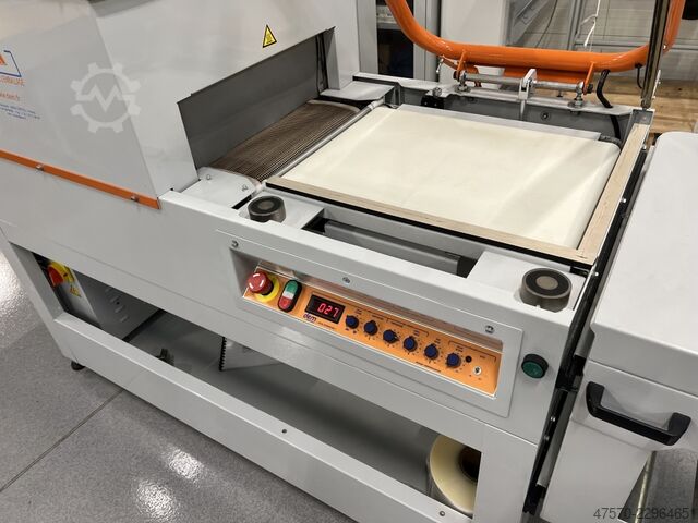Machine d'emballage sous film DEM GP4520 APM Angle Sealer with Shrink Tunnel