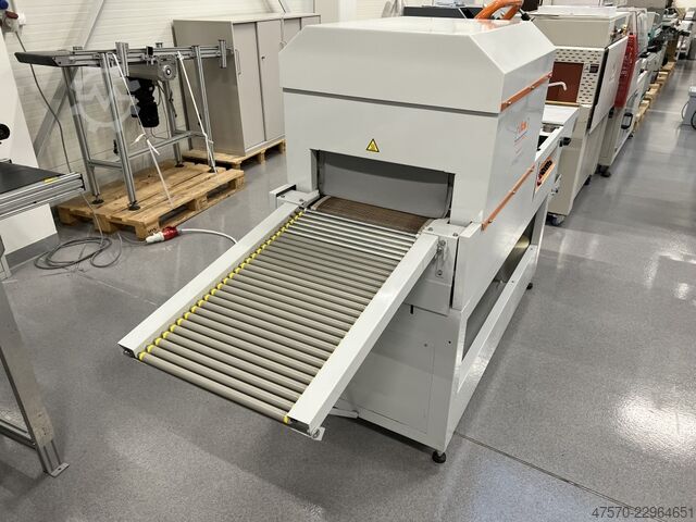 Machine d'emballage sous film DEM GP4520 APM Angle Sealer with Shrink Tunnel