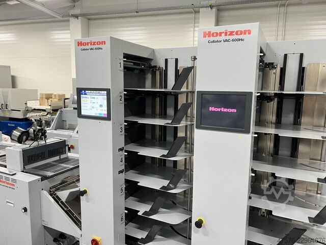 Linia do produkcji broszur Horizon VAC-600Ha + VAC-600Hc + SPF-200a + FC-200a Booklet Making Line
