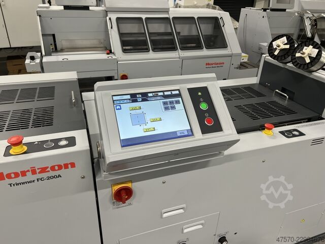 Linia do produkcji broszur Horizon VAC-600Ha + VAC-600Hc + SPF-200a + FC-200a Booklet Making Line