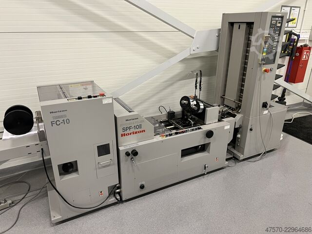 Linia do produkcji broszur Horizon MC-80a + SPF-10II + FC-10II Booklet Making Line