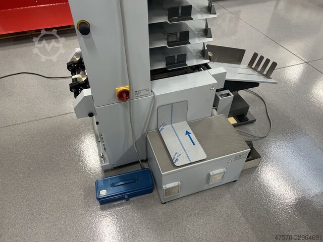 Sztaplarka z wibratorem wyrównującym Horizon VAC-100a + PJ-77R Collator with jogger