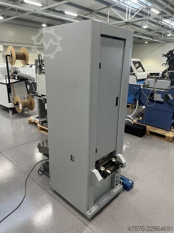 Sztaplarka z wibratorem wyrównującym Horizon VAC-100a + PJ-77R Collator with jogger