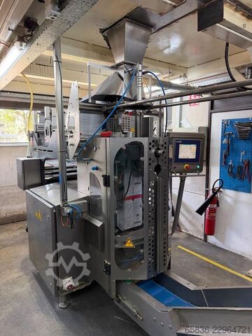 Komplette Wiege-, Verpackungs- und Kartonierlinie mit Yamato und GEA SmartPacker SX400 GEA SmartPacker SX400