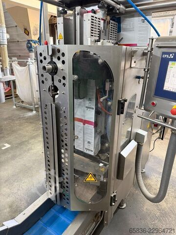 Komplette Wiege-, Verpackungs- und Kartonierlinie mit Yamato und GEA SmartPacker SX400 GEA SmartPacker SX400