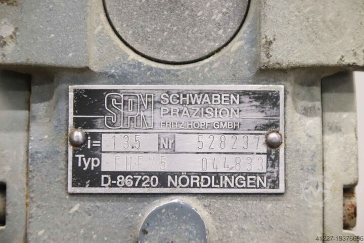 Motorreductor de corriente continua 300 V 444 rpm SPN Siemens FHF 75  1FT 6034-4AK71-3EA1