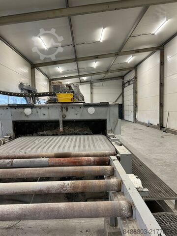 Polermaskinlinje för granitplattor Breton LEVIBRETON KFG 4600