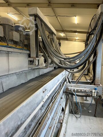 Polermaskinlinje för granitplattor Breton LEVIBRETON KFG 4600