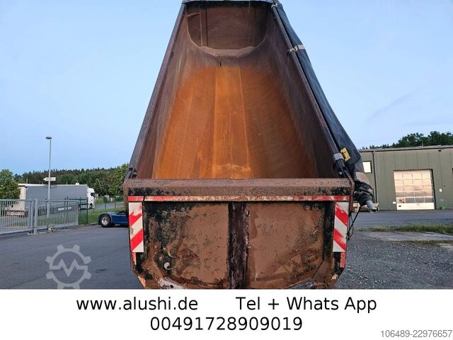 Semiremorcă basculantă CARNEHL 24 m CHKS/HH   Stahl  Kippmulde Plane Lift achse