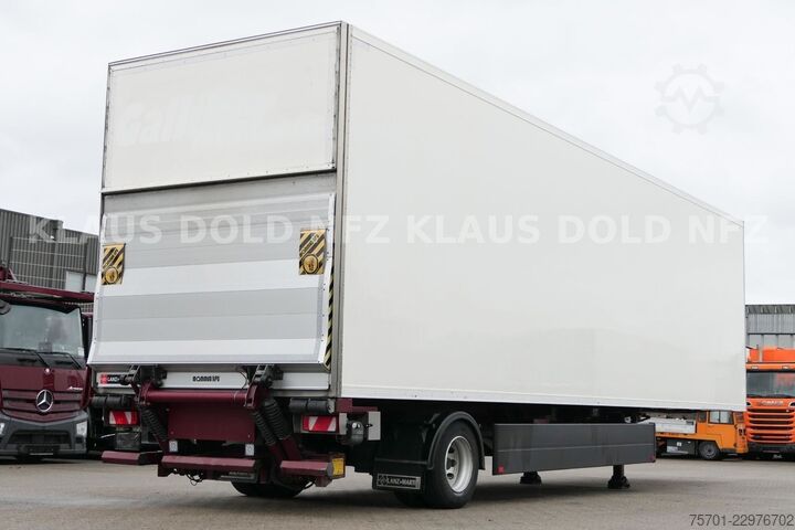 Koeloplegger Lanz + Marti SA 20 Kühlkoffer LBW Lenkachse