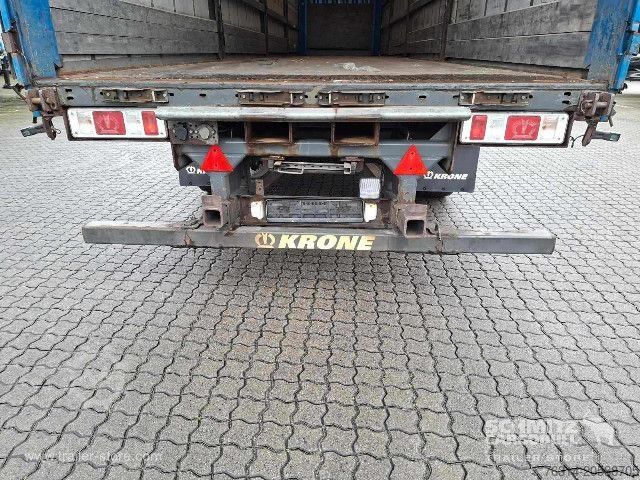 Nyitott ponyvás félpótkocsi Krone Curtainsider Standard Staplerhalterung