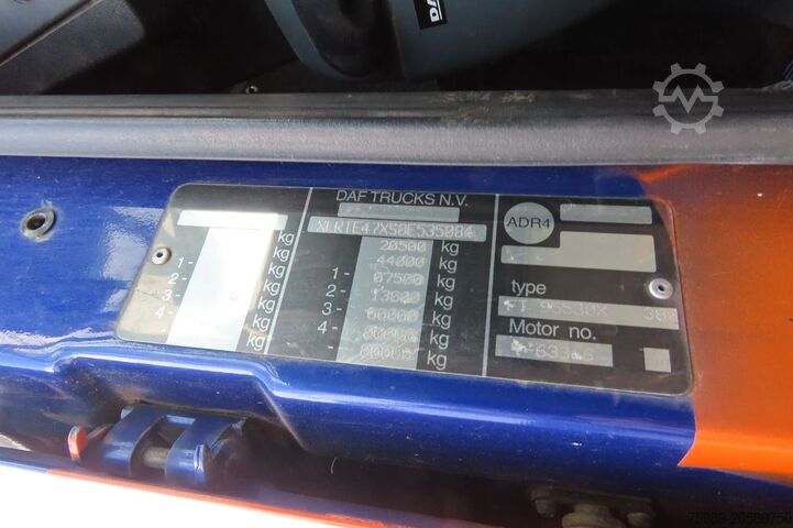 MTS standard DAF XF 530 type E4, Manual!!!