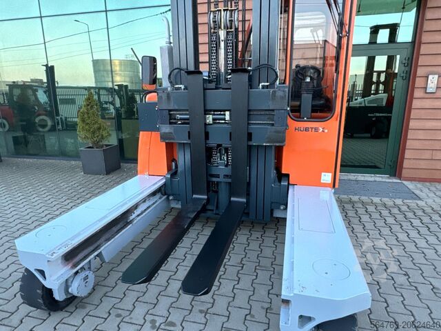Vierwege-Gabelstapler Hubtex DQ45 / 4500 kg/ Triplex /Only 3309 h