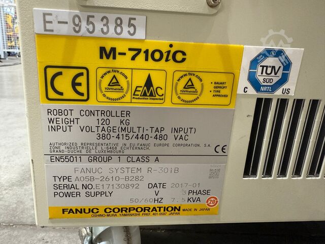 Průmyslový robot FANUC M-710iC/20L