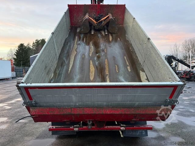 Ribaltabile con gru Mercedes-Benz Actros 3358, 6x4, Tipper & Crane, 2017