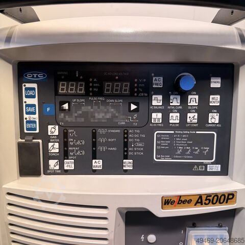 Svejseenhed OTC Welbee A500P ACDC