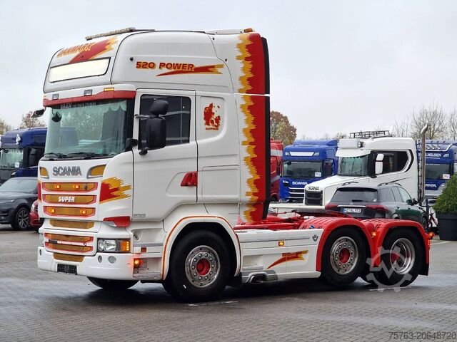 Standard-SZM Scania R520 V8 Topline 6x2/4 - Full air - Steering - E...