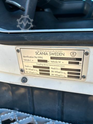 Teherautóra szerelt daru SCANIA R520 V8 Pritsche+ ATLAS 390 Kran +Lift-Lenkachse