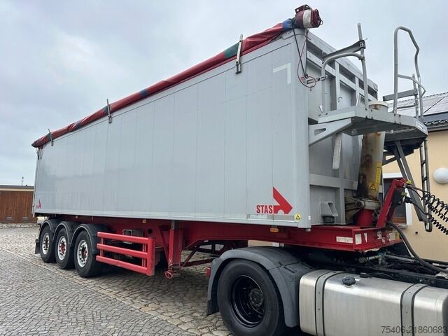 Damperli yarı römork stas S300CX, V9 Kippmulde, 51,9 m³, Kombitür