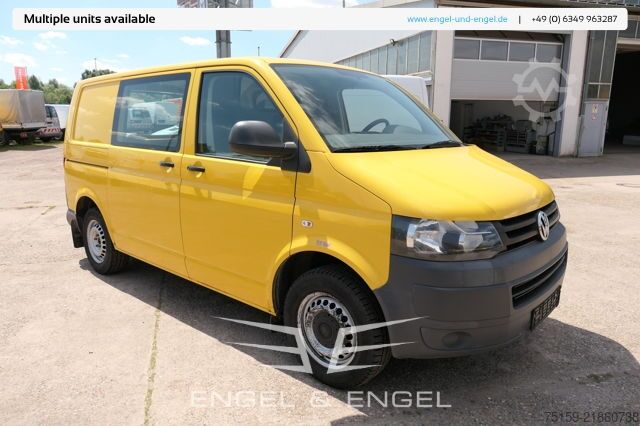 Panelvan Volkswagen T5 Transporter 2.0 TDI PARKTRONIK EURO5 2xSCHIEBETÜR CoC
