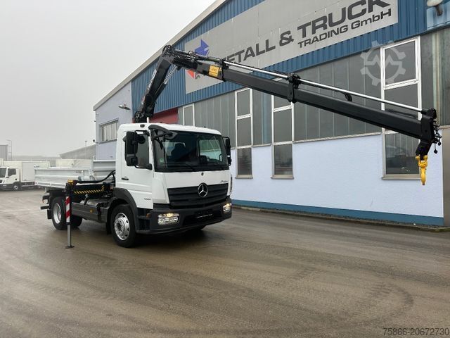 Dreiseitenkipper LKW MERCEDES-BENZ 1224 K Atego3 Kipper 3Seiten Hiab 078 HI Duo