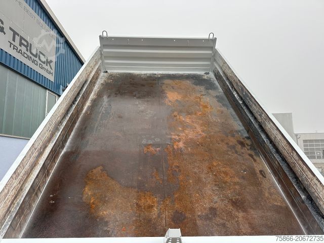 Autokran MERCEDES-BENZ 1224 K Atego3 Kipper 3Seiten Hiab 078 HI Duo