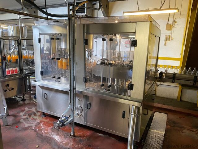 Machine voor drankenproductie Cime Careddu SILVER 16/16 Automatic Rinser / Filler