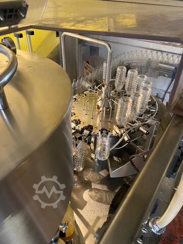 Machine voor drankenproductie Cime Careddu SILVER 16/16 Automatic Rinser / Filler