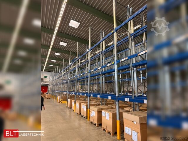 Ağır hizmet tipi raf ca. 14,20 lfm BITO P4 Palettenregale H:680cm, 3000kg Fachlast, Hochregale