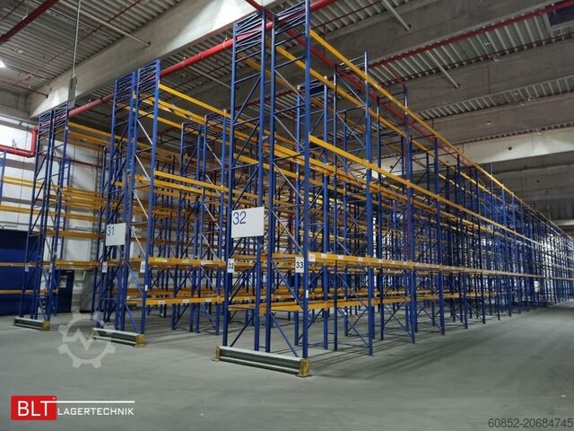 Ağır yük rafı, endüstriyel raf, yüksek raf Jungheinrich Delta – 14,10 lfm | Höhe 7, Höhe 7,50 m , Boden +3 , Fachlast 2700kg