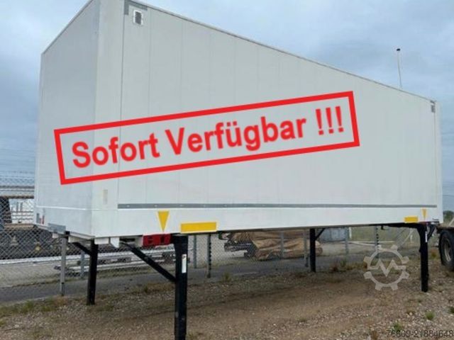 Cserélhető felépítményes pótkocsi KRONE Heck Alu.- Rolltor