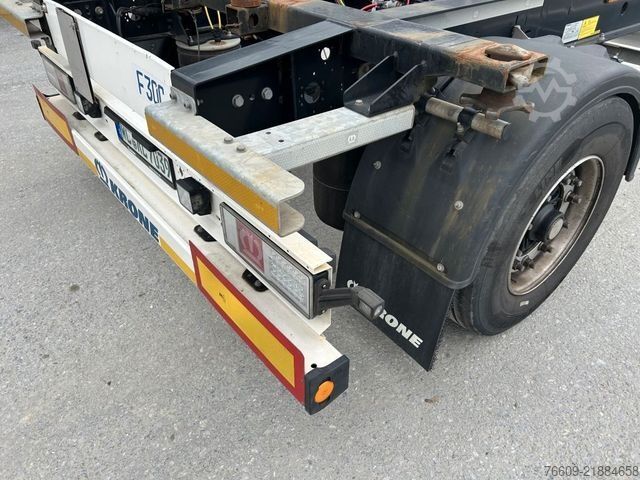Lastväxlarsläp KRONE 2 Achswechselfahrgestell, Typ: MAXI AZW 18 eL3B7