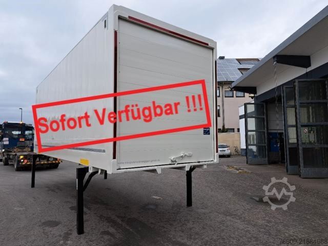 Cserélhető felépítményes pótkocsi KRONE Heck Alu.- Rolltor