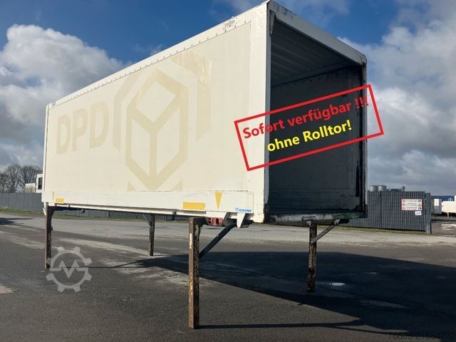 Växelflakssläp KRONE Wechselbrücke Koffer