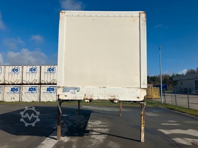 Växelflakssläp KRONE Wechselbrücke Koffer