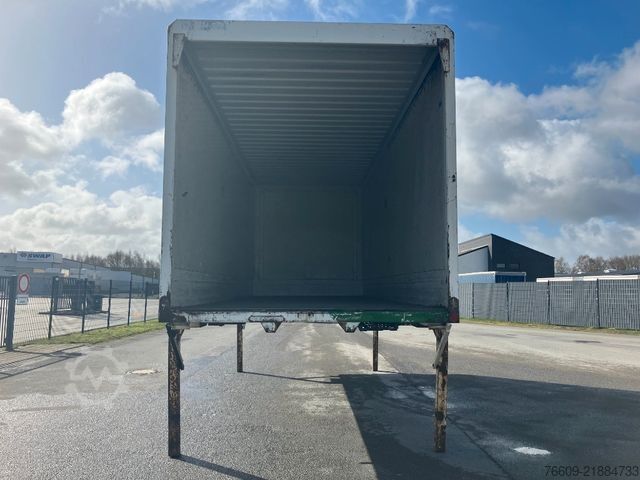 Växelflakssläp KRONE Wechselbrücke Koffer