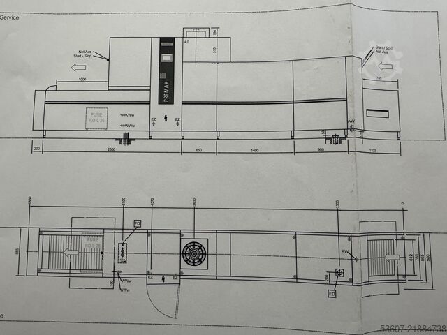 Máquina de lavar loiça de esteira HOBART PREMAX FTPi 2-S-AN-R-DS6