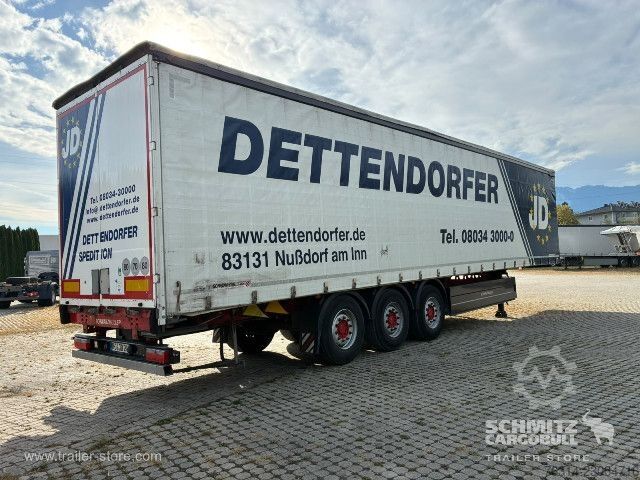 Nyitott ponyvás félpótkocsi Schwarzmüller Curtainsider Joloda