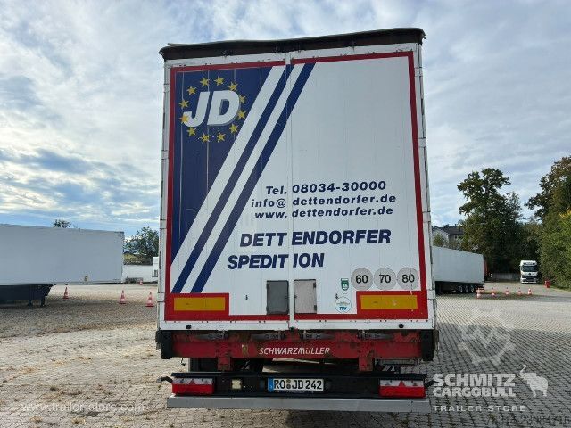 Nyitott ponyvás félpótkocsi Schwarzmüller Curtainsider Joloda
