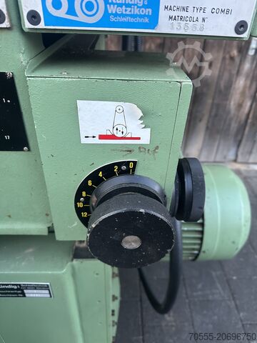 Lixadeira de cinta larga Kündig Kombi 1100