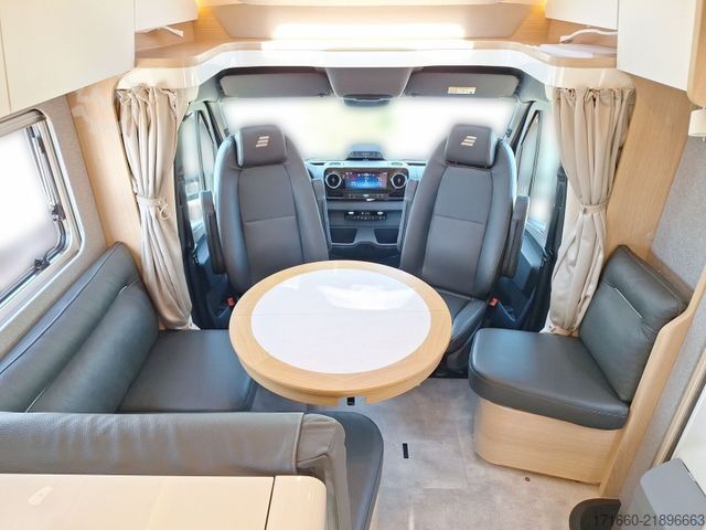 Halvintegrerad husbil HYMER/ERIBA B-Klasse ML T BlackLine 780 Autarkie XL, Arktis
