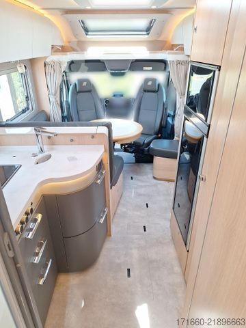 Halvintegrerad husbil HYMER/ERIBA B-Klasse ML T BlackLine 780 Autarkie XL, Arktis