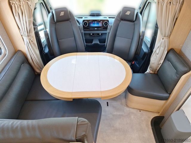 Halvintegrerad husbil HYMER/ERIBA B-Klasse ML T BlackLine 780 Autarkie XL, Arktis