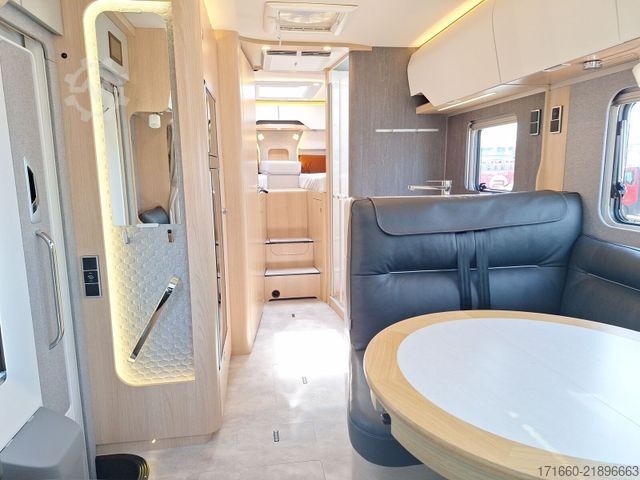 Halvintegrerad husbil HYMER/ERIBA B-Klasse ML T BlackLine 780 Autarkie XL, Arktis